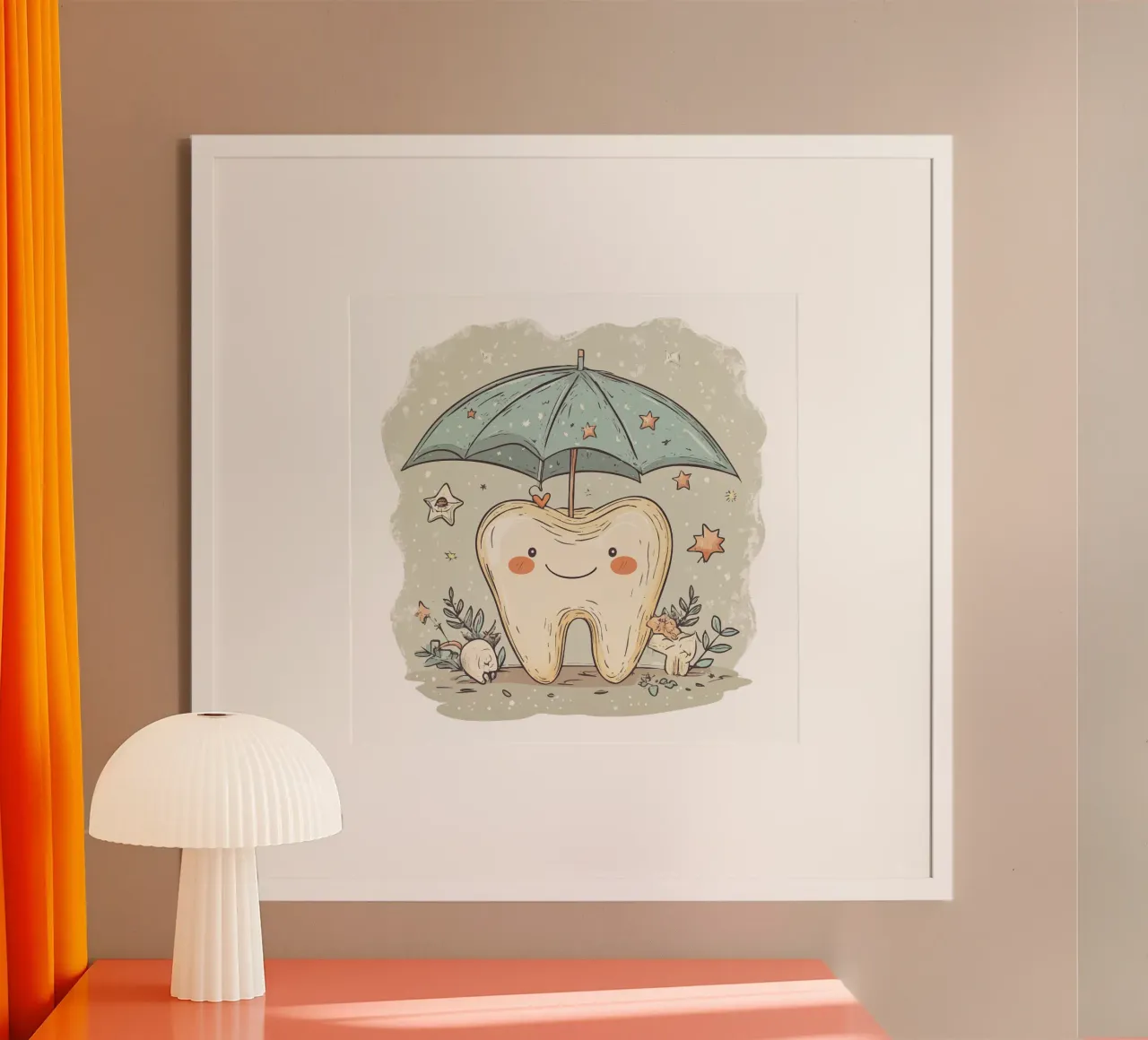 Happy tooth poster da Synthaira