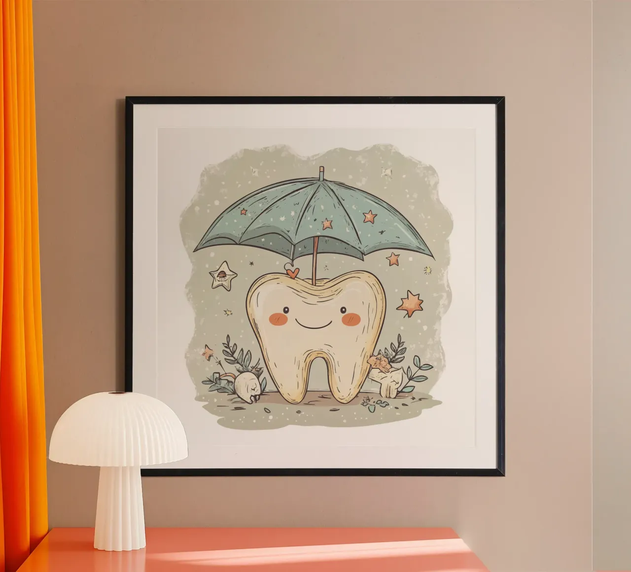 Happy tooth poster da Synthaira