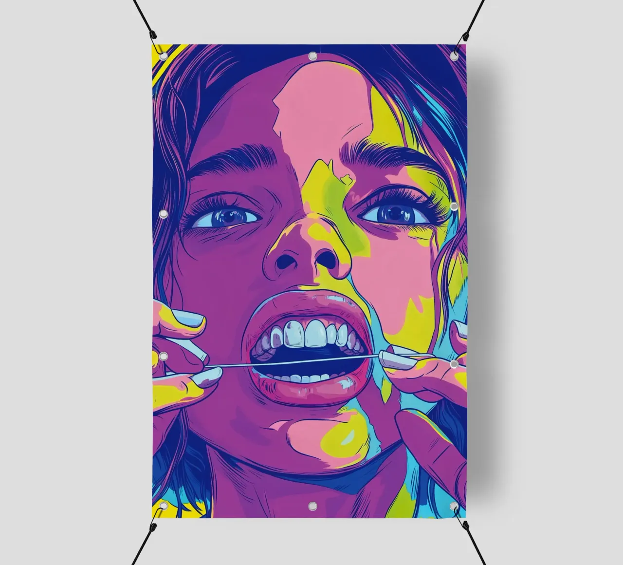 Flossing telo in pvc da Synthaira