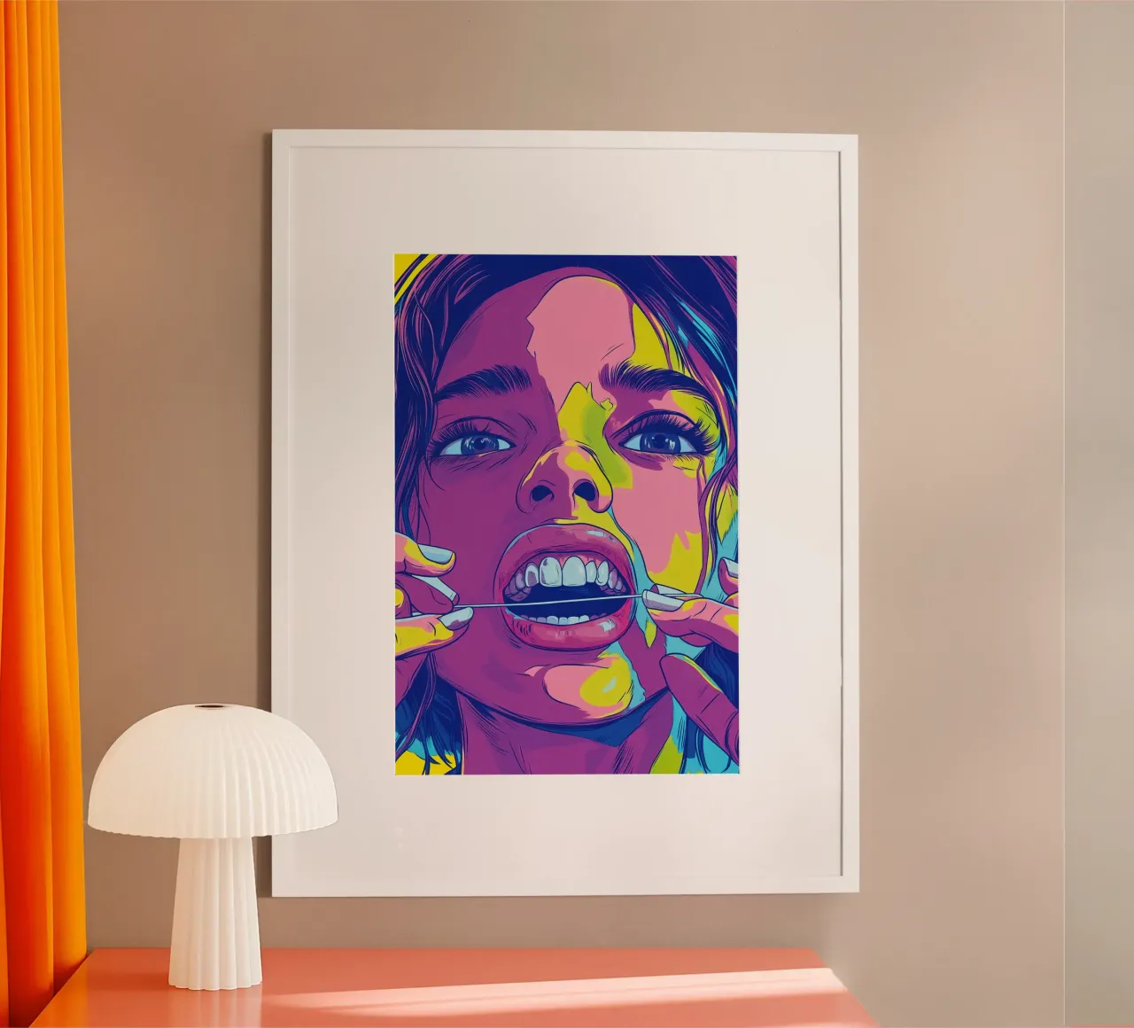 Flossing carta hahnemühle da Synthaira