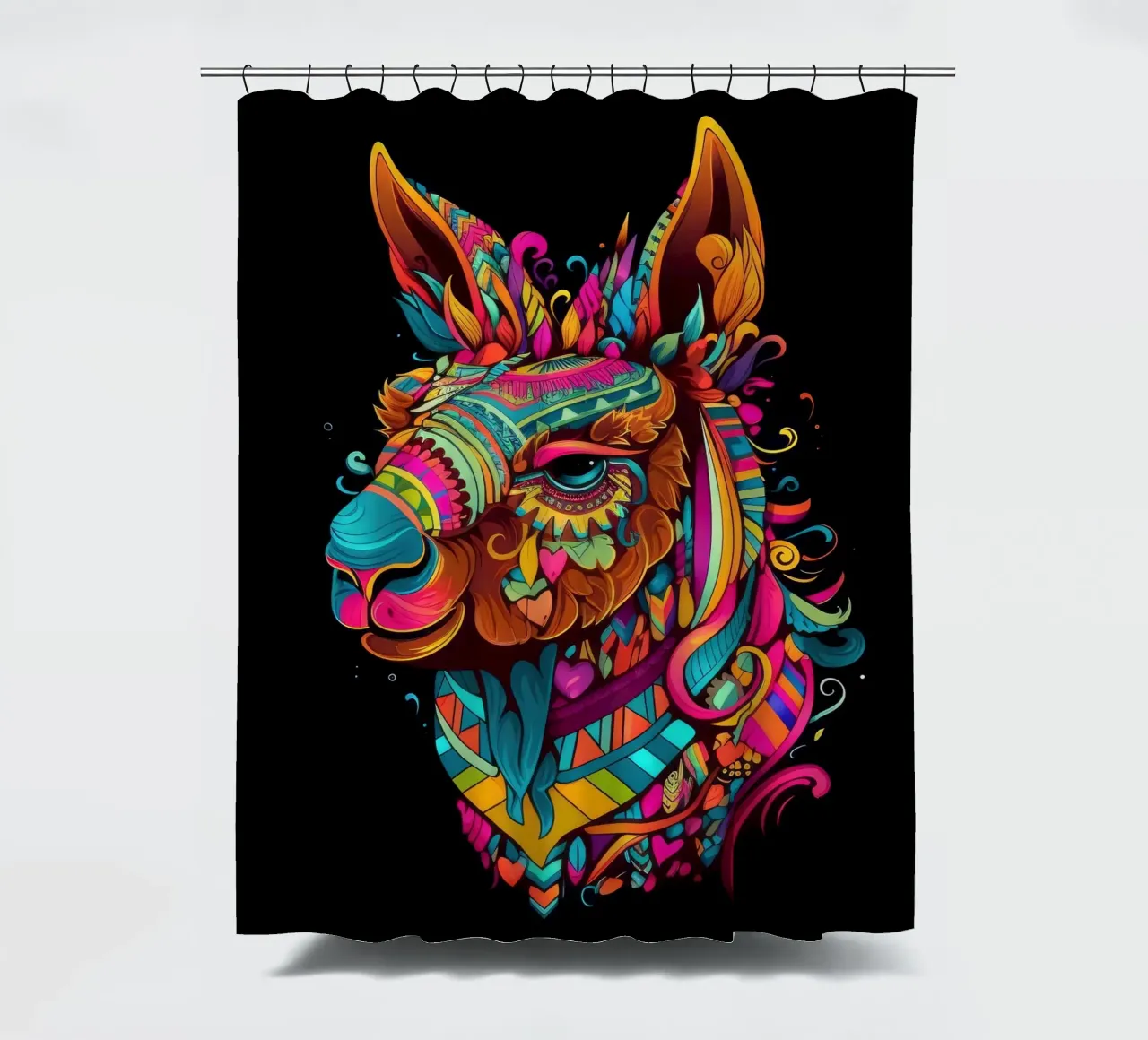 Fiamma Tatoo tenda da doccia da Animal Portraits