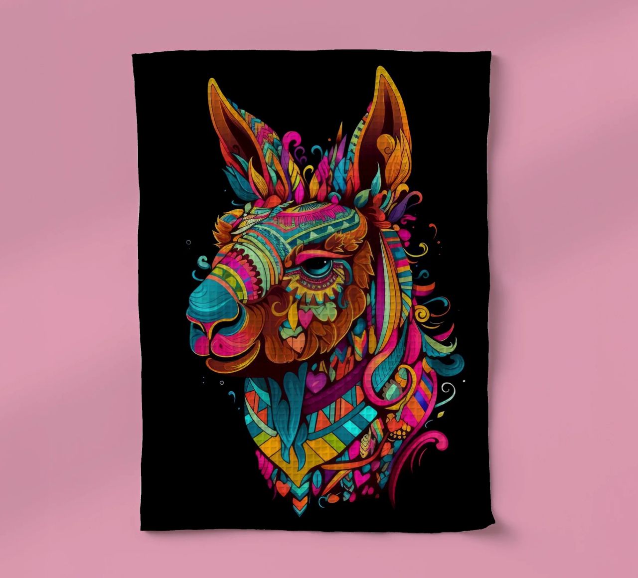 Tatoo Flame torchon de Animal Portraits