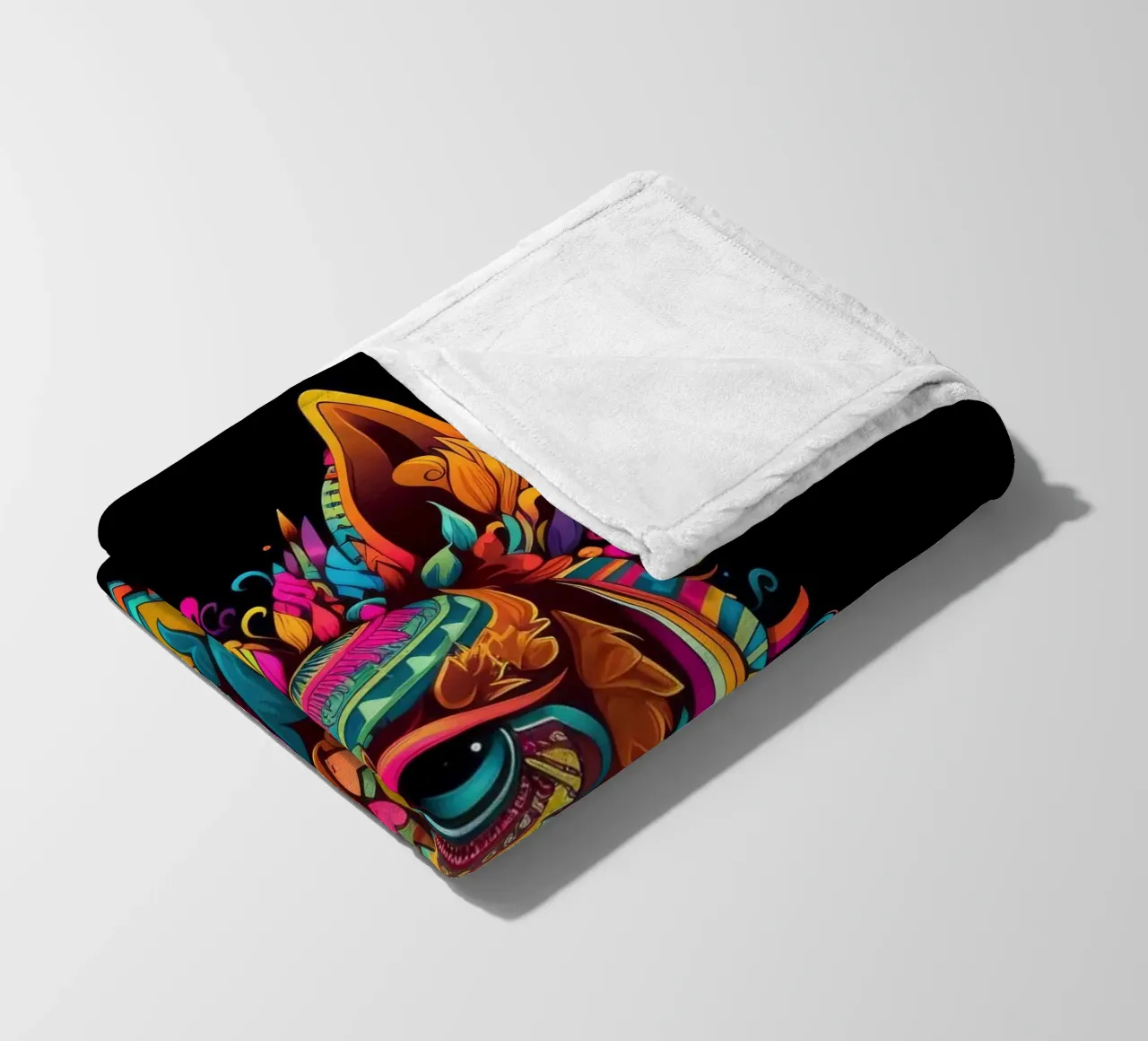 Fiamma Tatoo coperta in pile da Animal Portraits