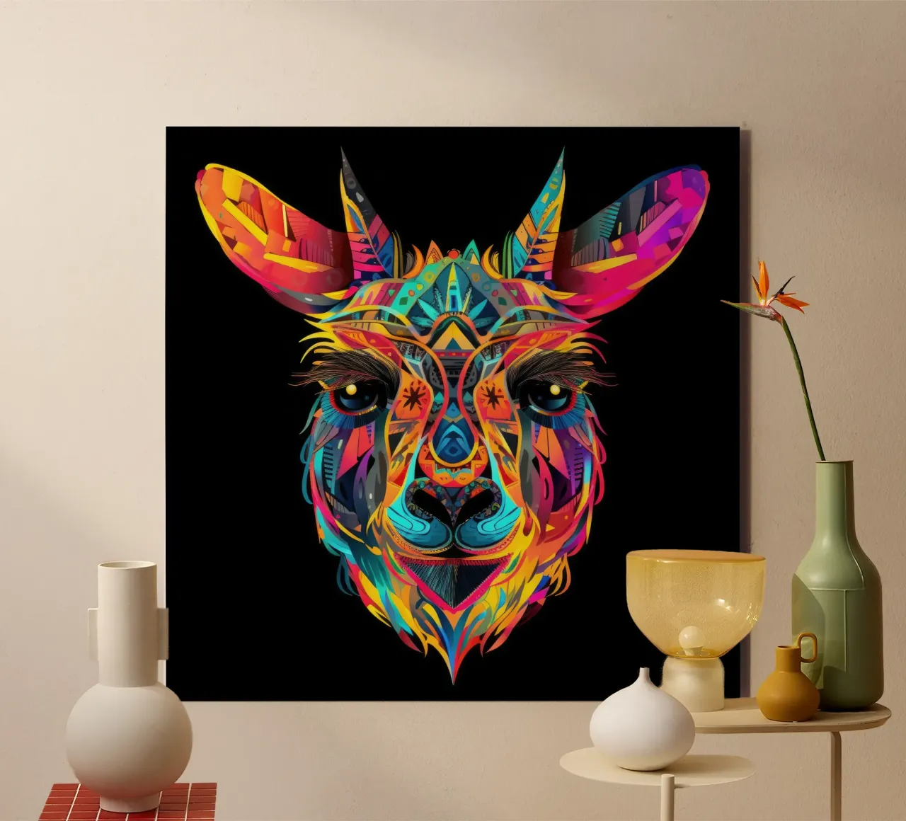 Fiamma Tatoo alluminio dibond da Animal Portraits