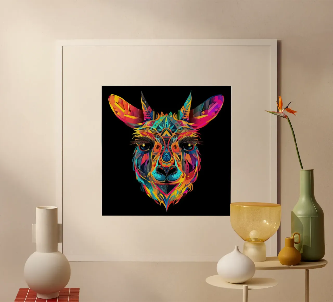 Tatoo Flame poster de Animal Portraits