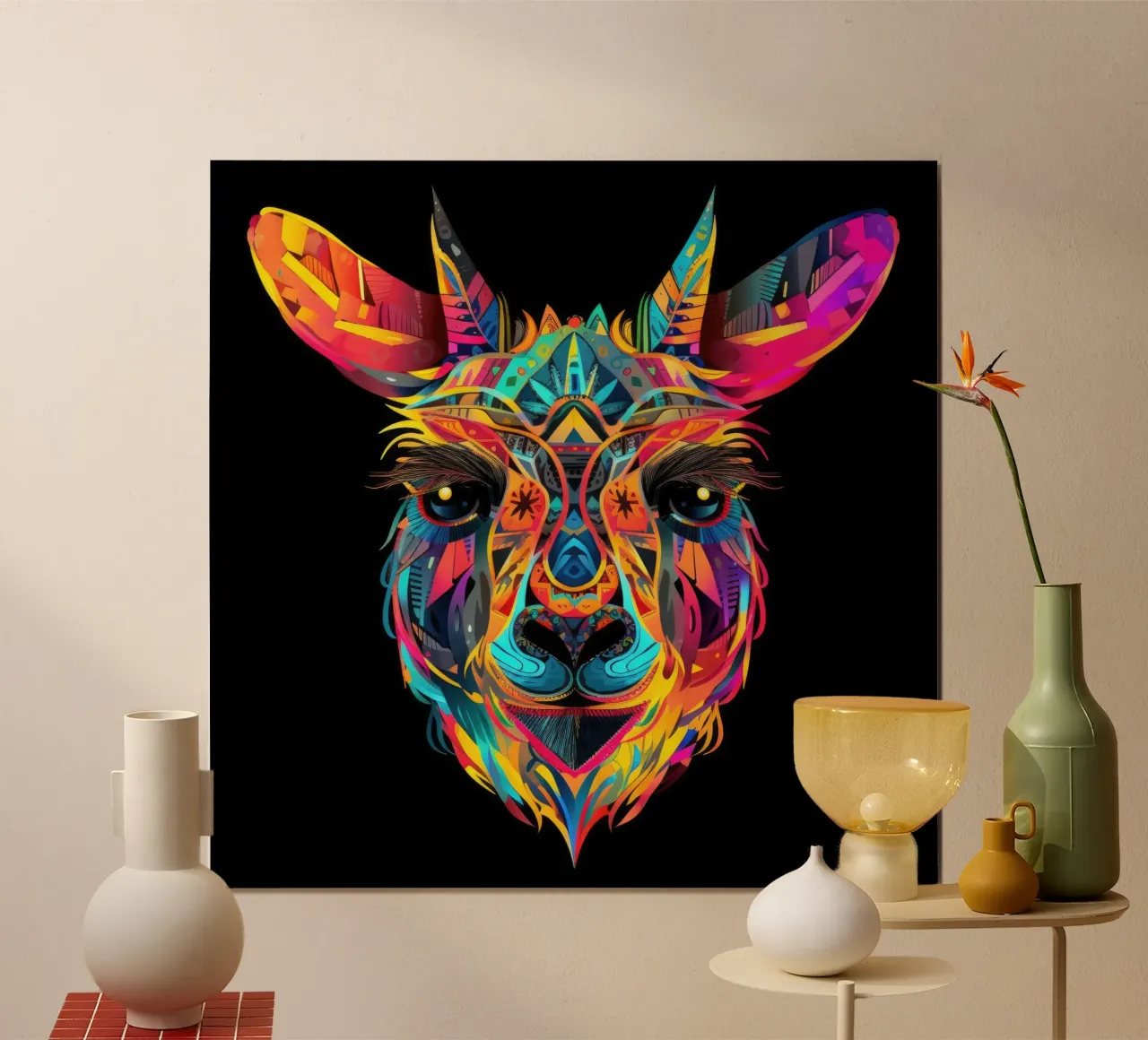 Tatoo Flame poster de Animal Portraits