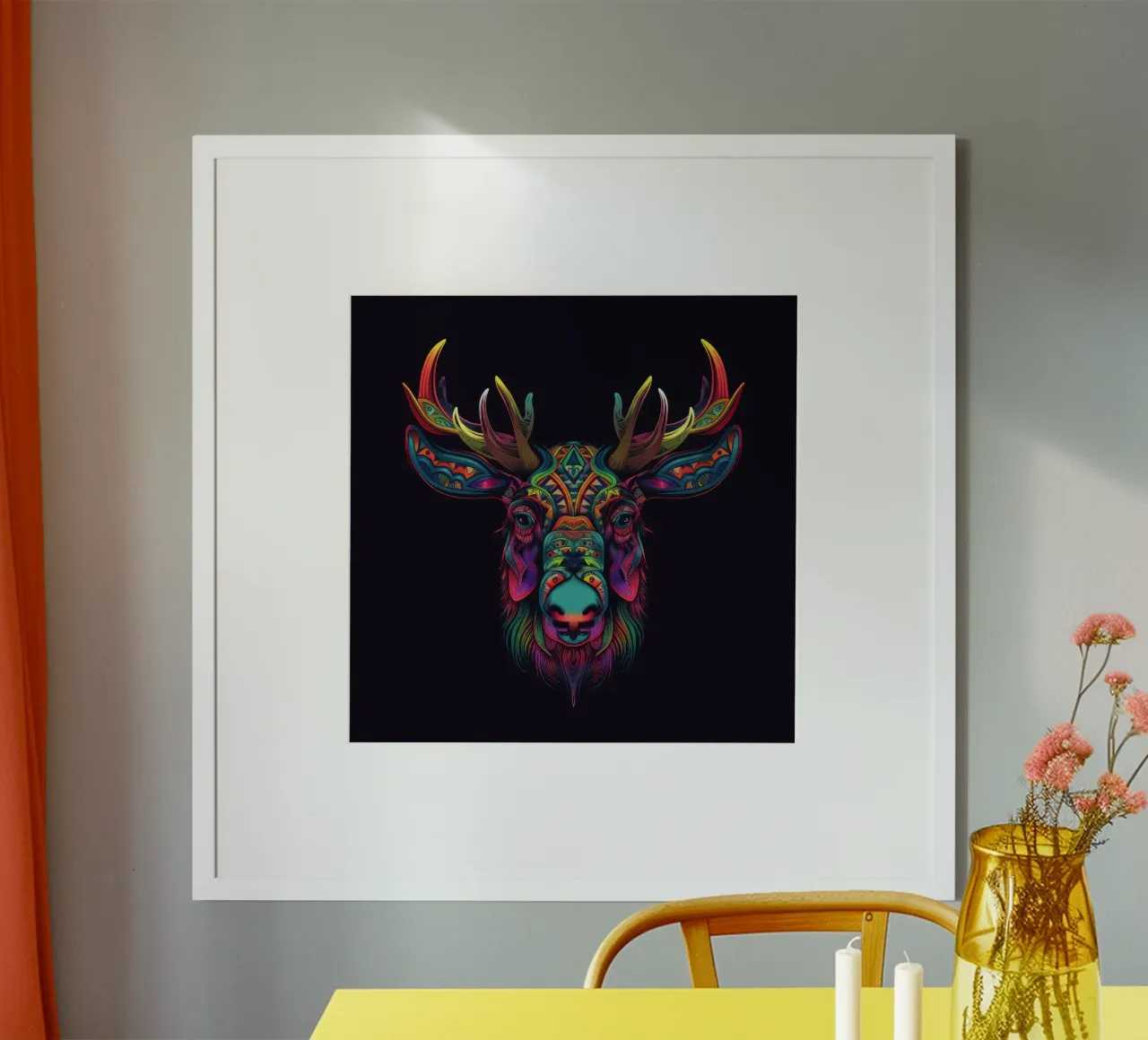 Alce Tatoo poster da Animal Portraits