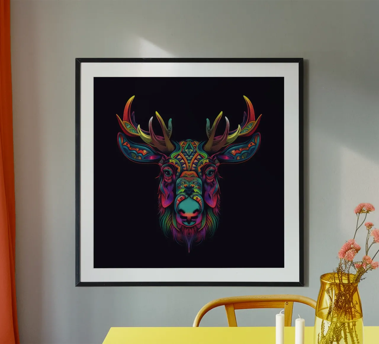 Alce Tatoo poster da Animal Portraits