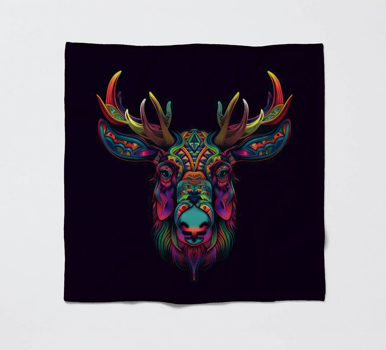 Alce Tatoo coperta in pile da Animal Portraits