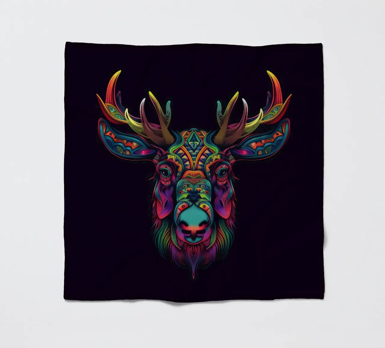 Alce Tatoo coperta in pile da Animal Portraits