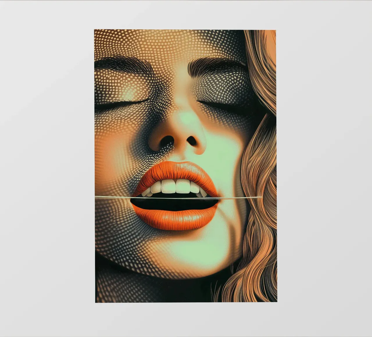 I love flossing telo in pvc da Synthaira