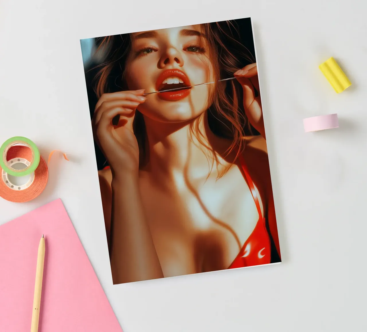 I love flossing notebook by Synthaira