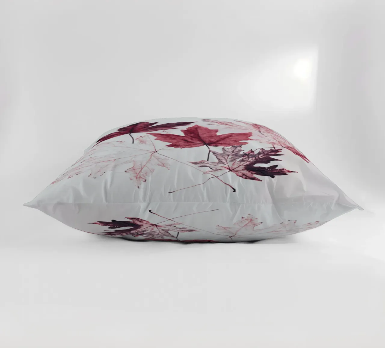 Foglie di acero rosso cuscino da Teresa André