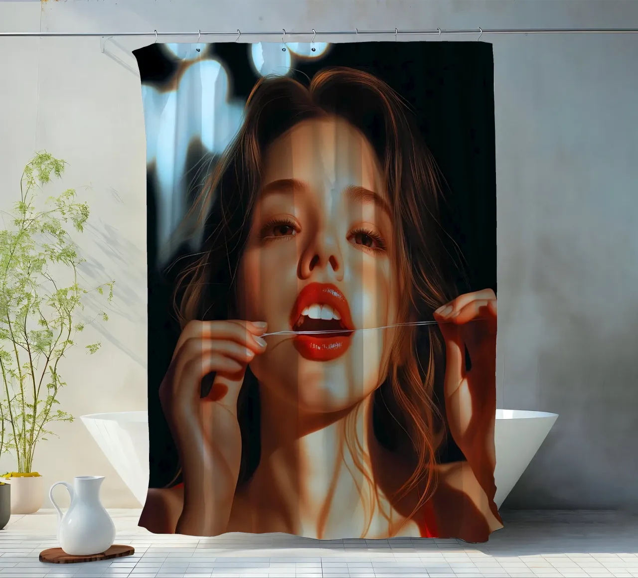 I love flossing tenda da doccia da Synthaira