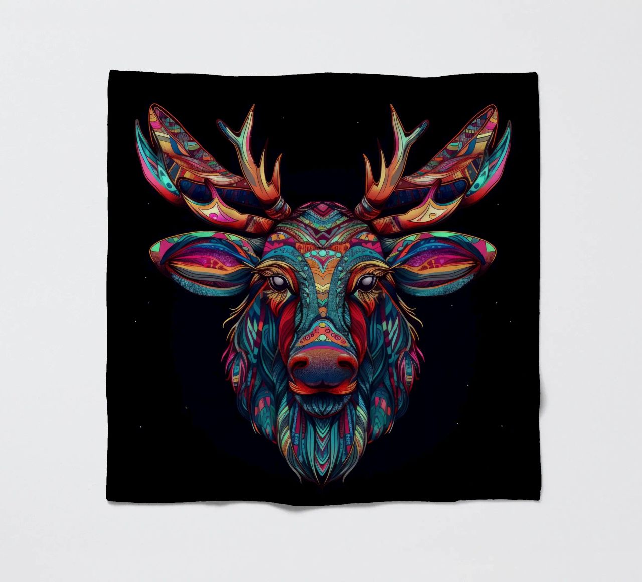 Alce Tatoo coperta in pile da Animal Portraits