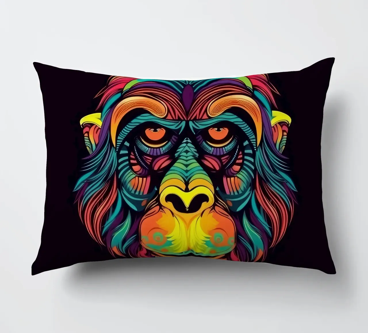 Orangutan Tatoo cuscino da Animal Portraits