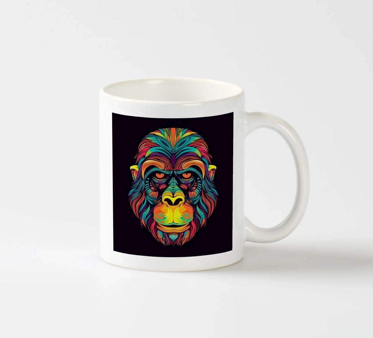 Orangutan Tatoo tazza in ceramica da Animal Portraits