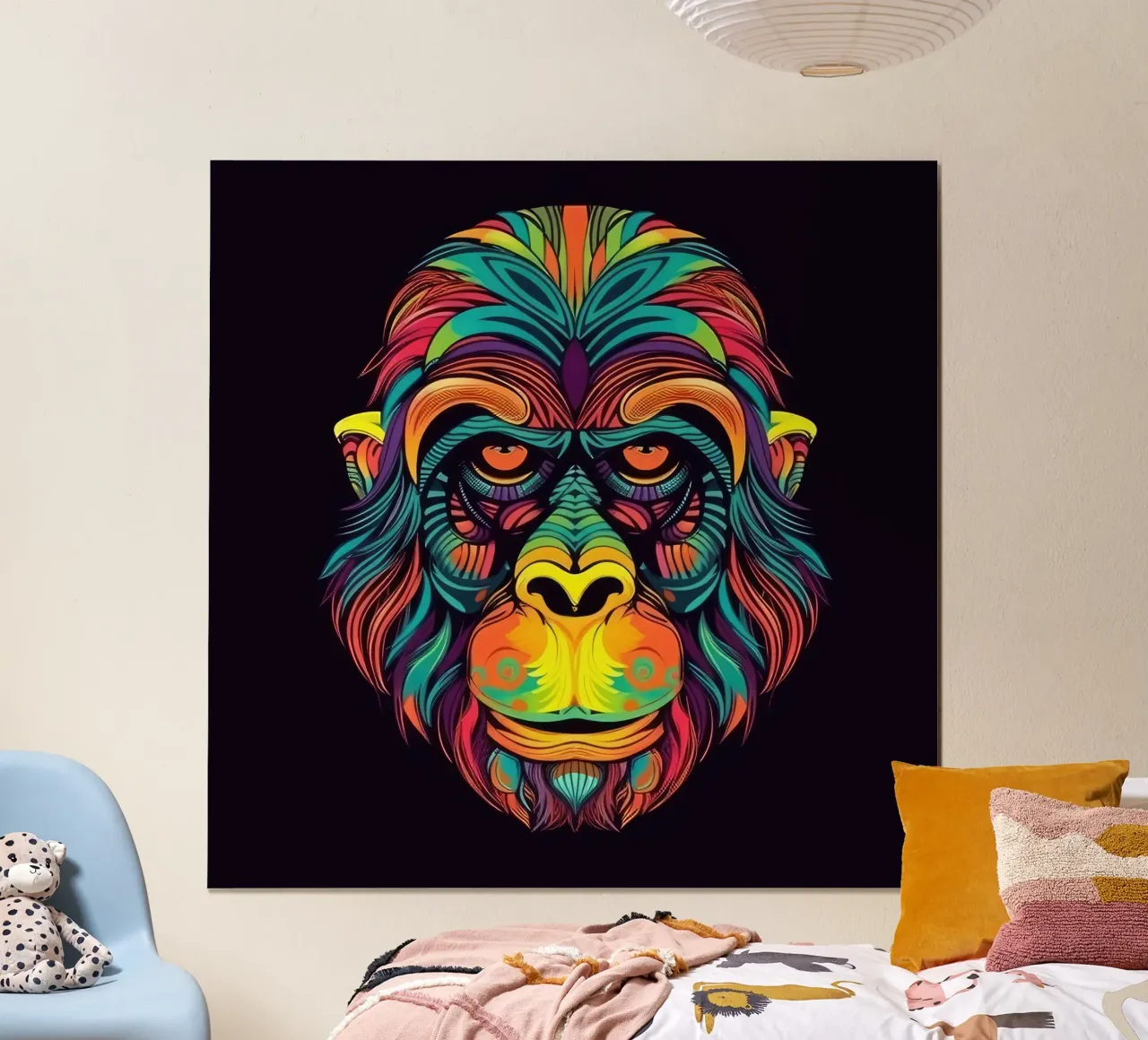 Orangutan Tatoo carta hahnemühle da Animal Portraits