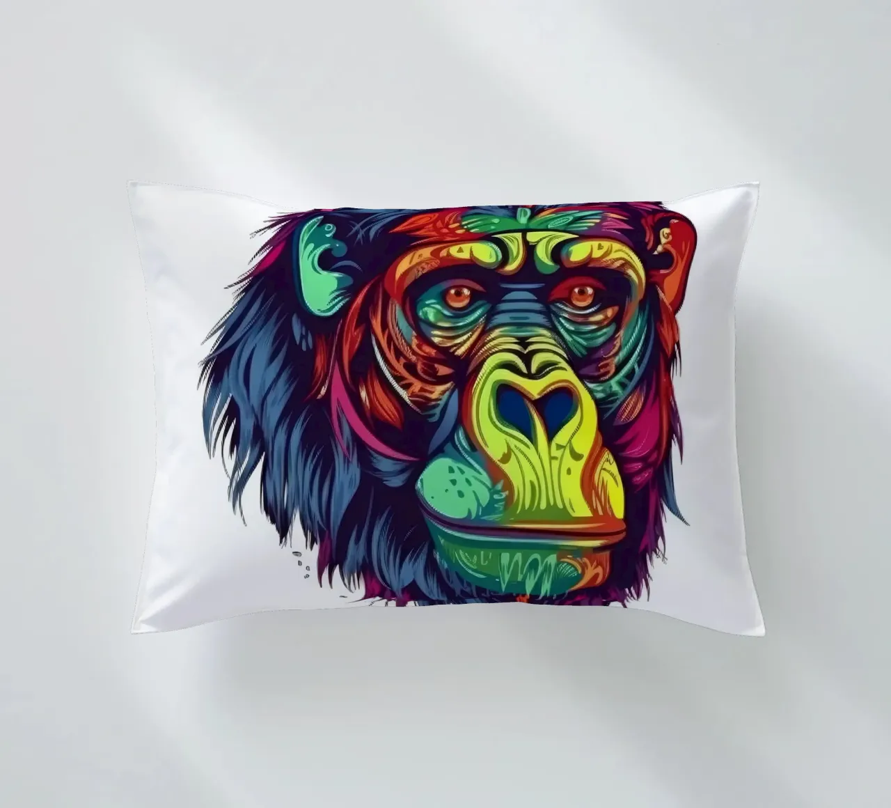 Orangutan Tatoo cuscino da Animal Portraits
