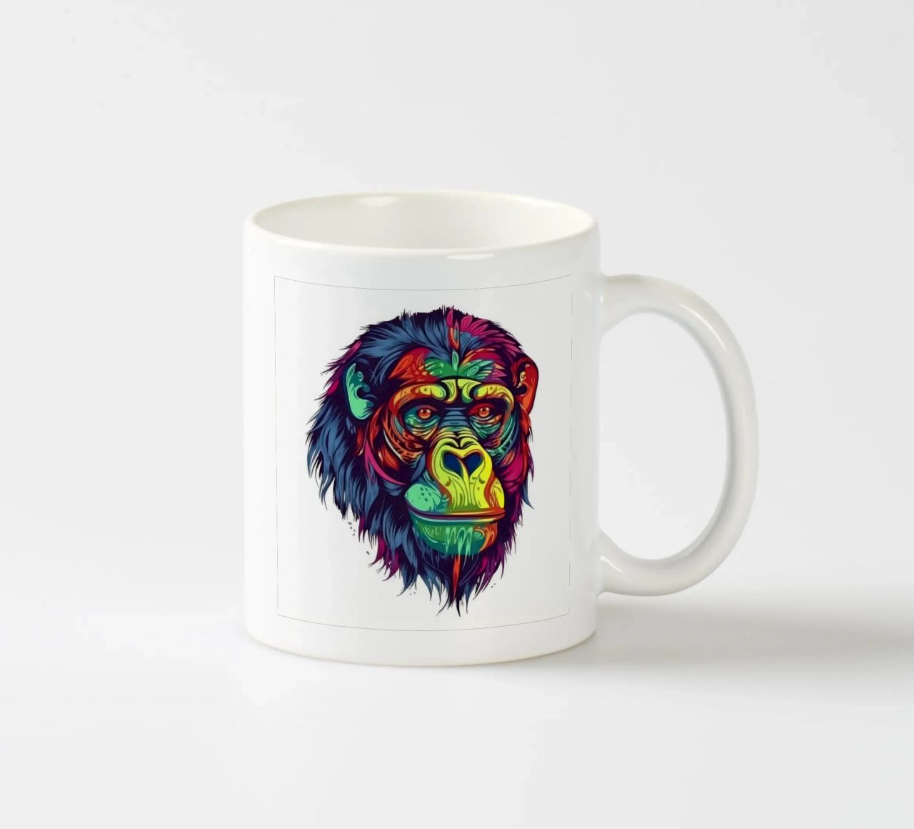 Orangutan Tatoo tazza in ceramica da Animal Portraits