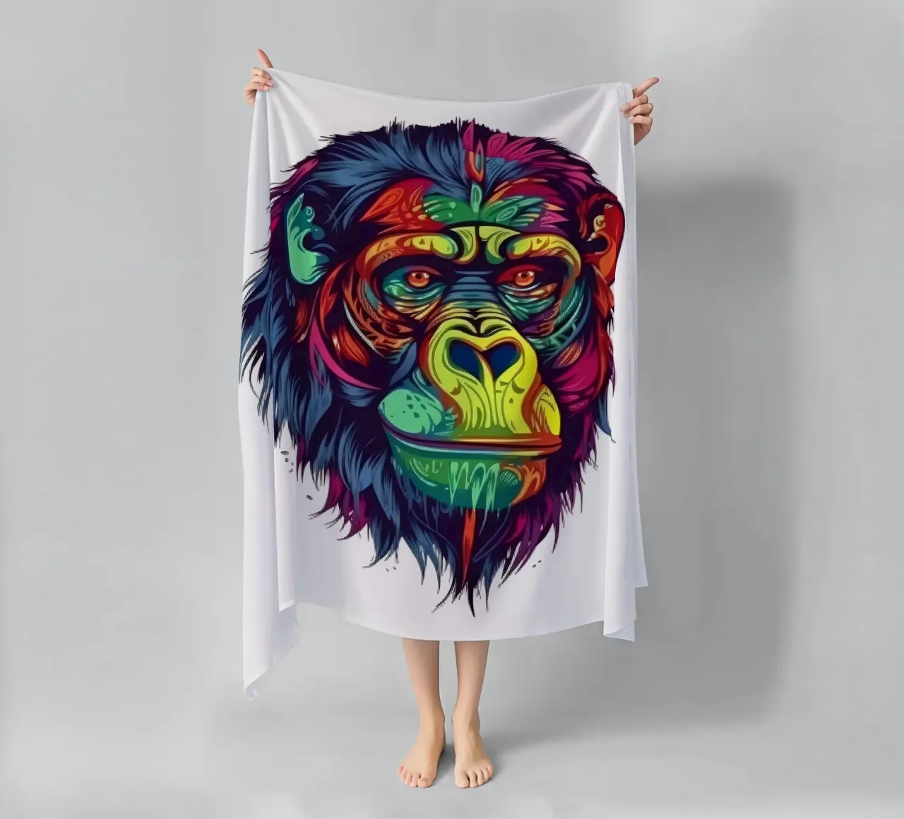 Orangutan Tatoo telo mare da Animal Portraits