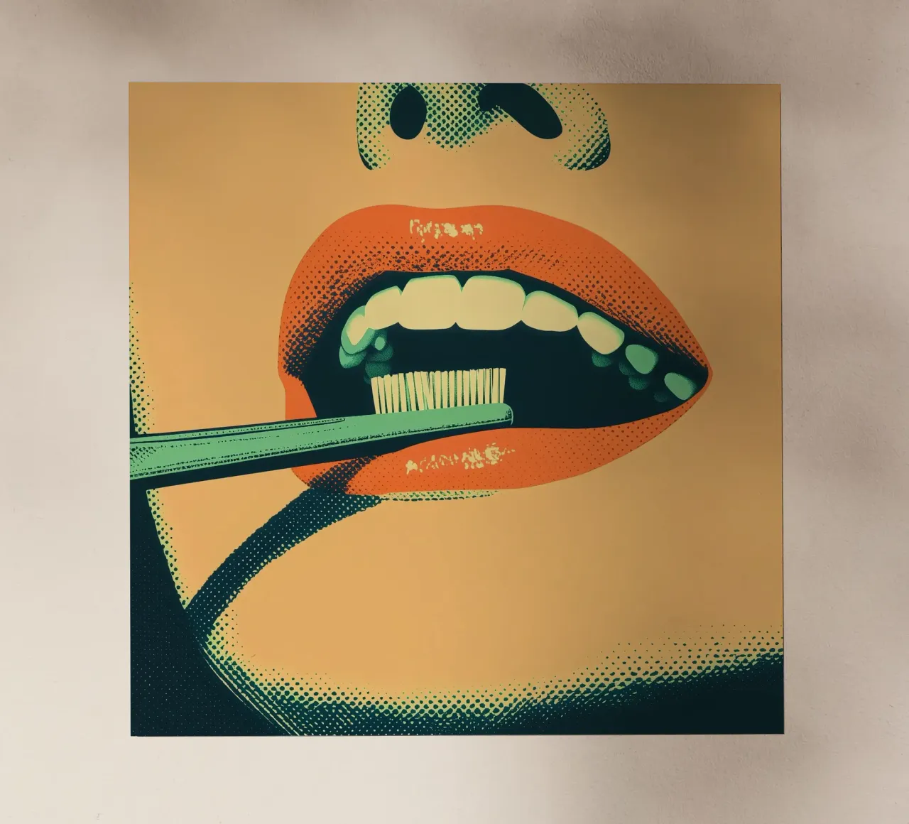 The dentist series - a toothbrush pellicola backlit da Synthaira