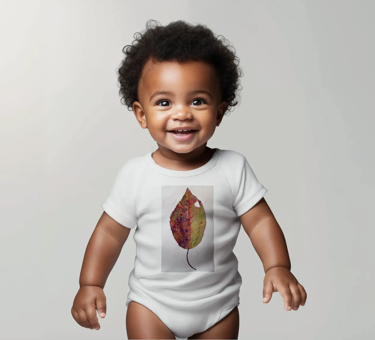 Feuille de cerisier body bébé de Teresa André