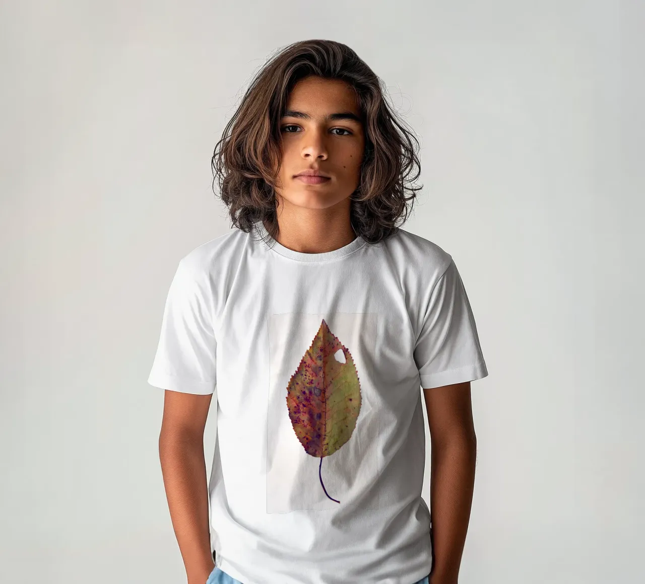 Foglia di ciliegio t-shirt bambini da Teresa André