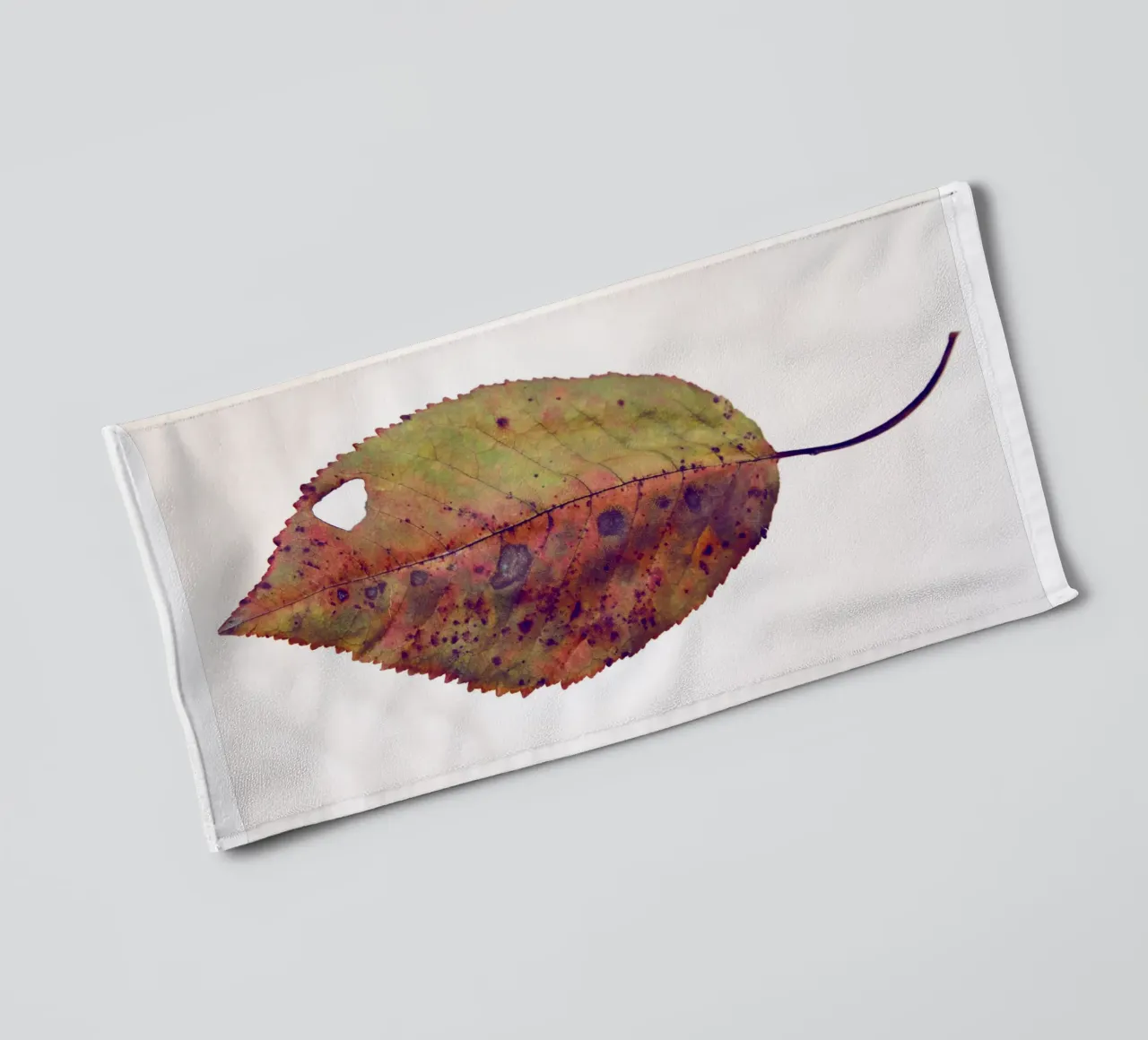 Kersenblad badhanddoek van Teresa André