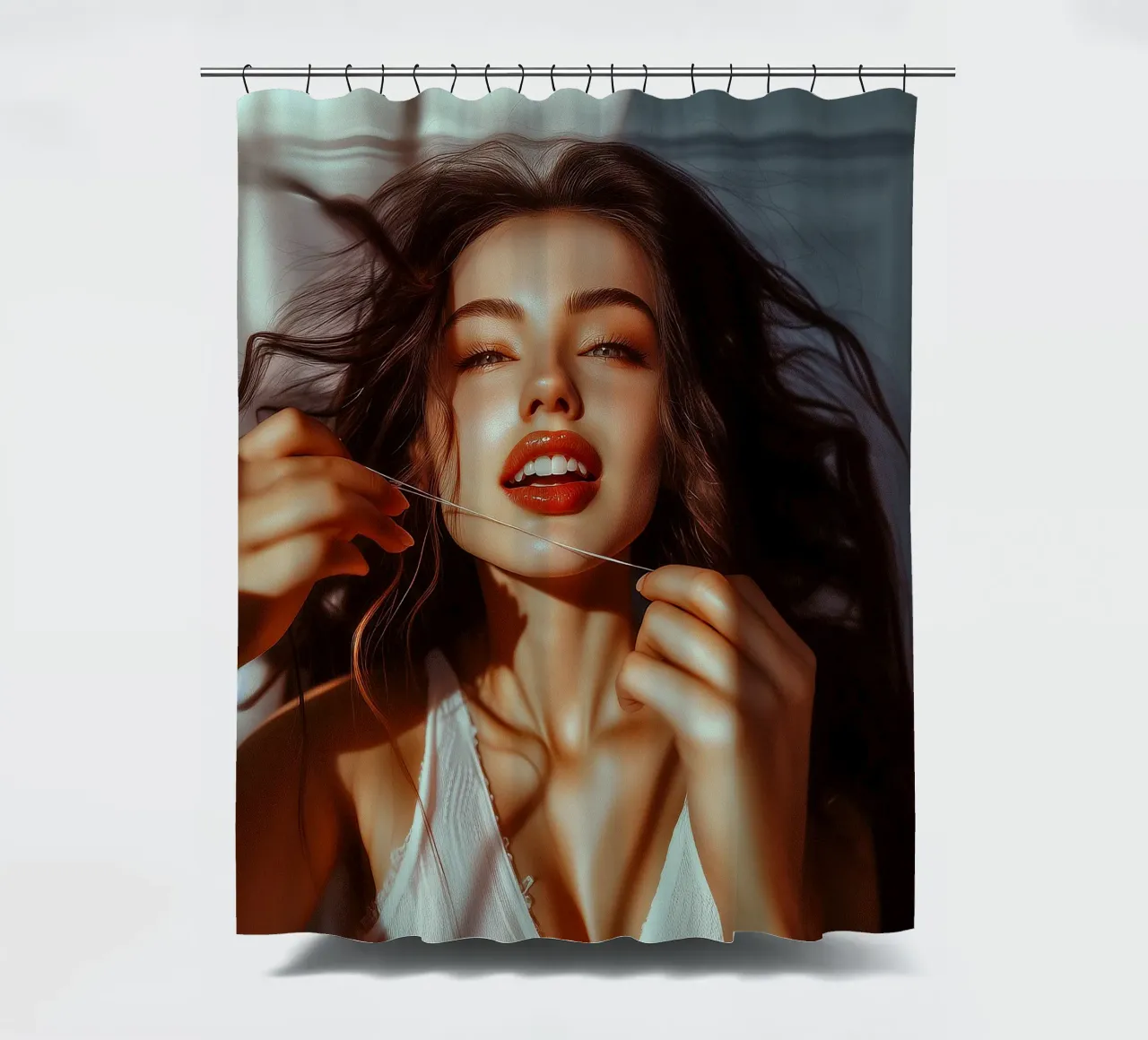 Dentist series - Floss your teeth tenda da doccia da Synthaira