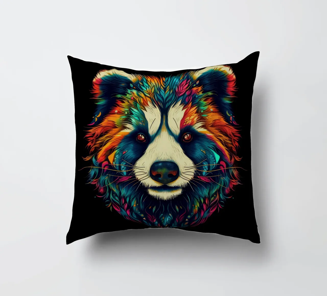 Tatoo Panda cuscino da Animal Portraits