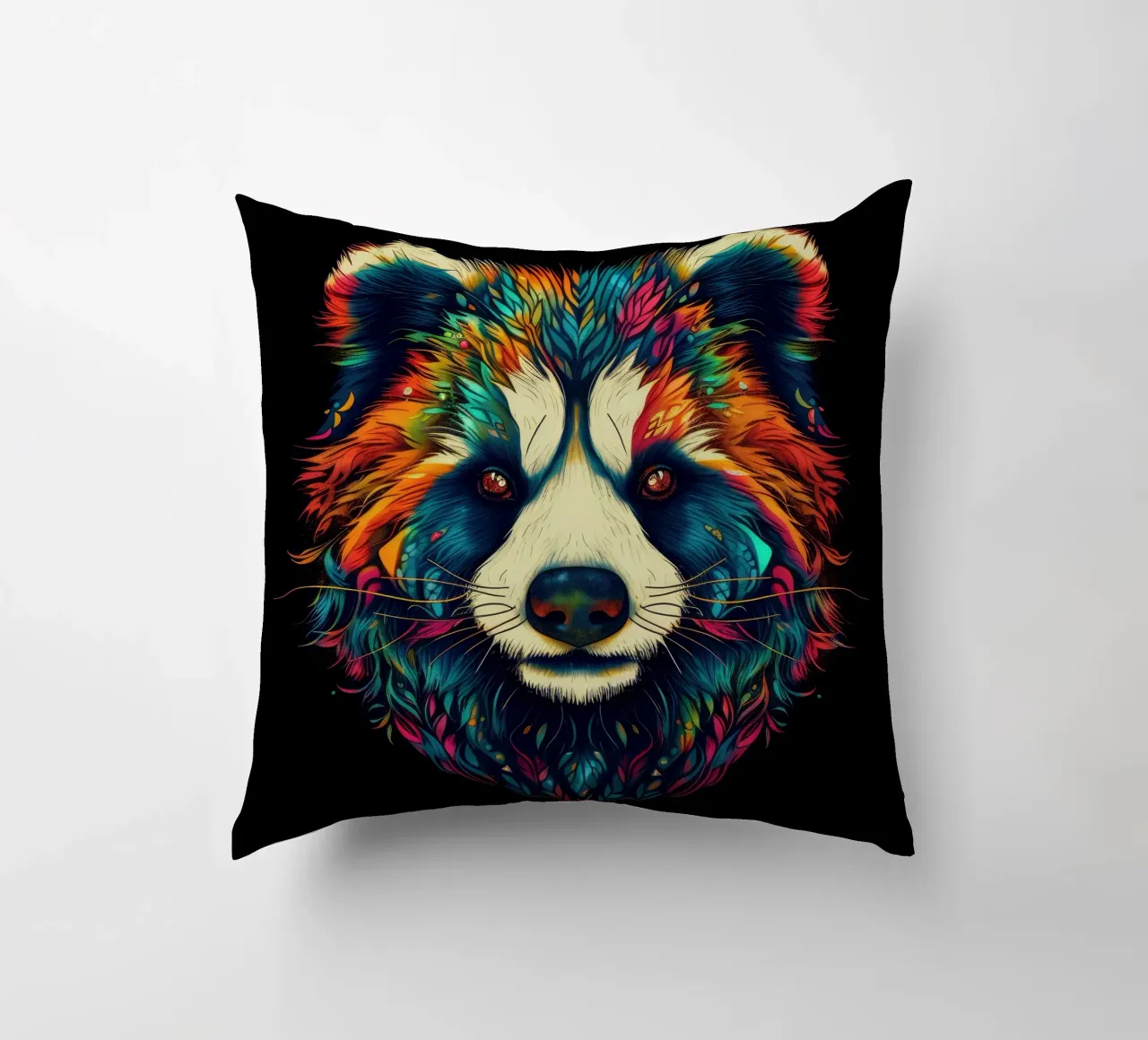 Tatoo Panda cuscino da Animal Portraits