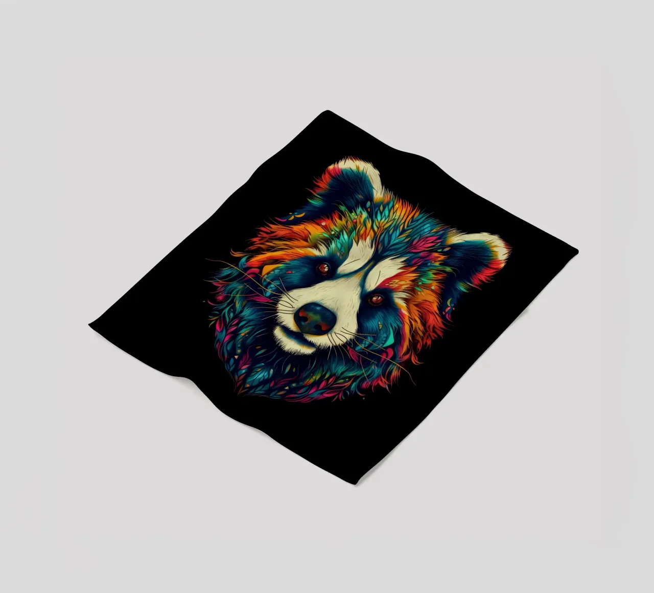 Tatoo Panda coperta in pile da Animal Portraits