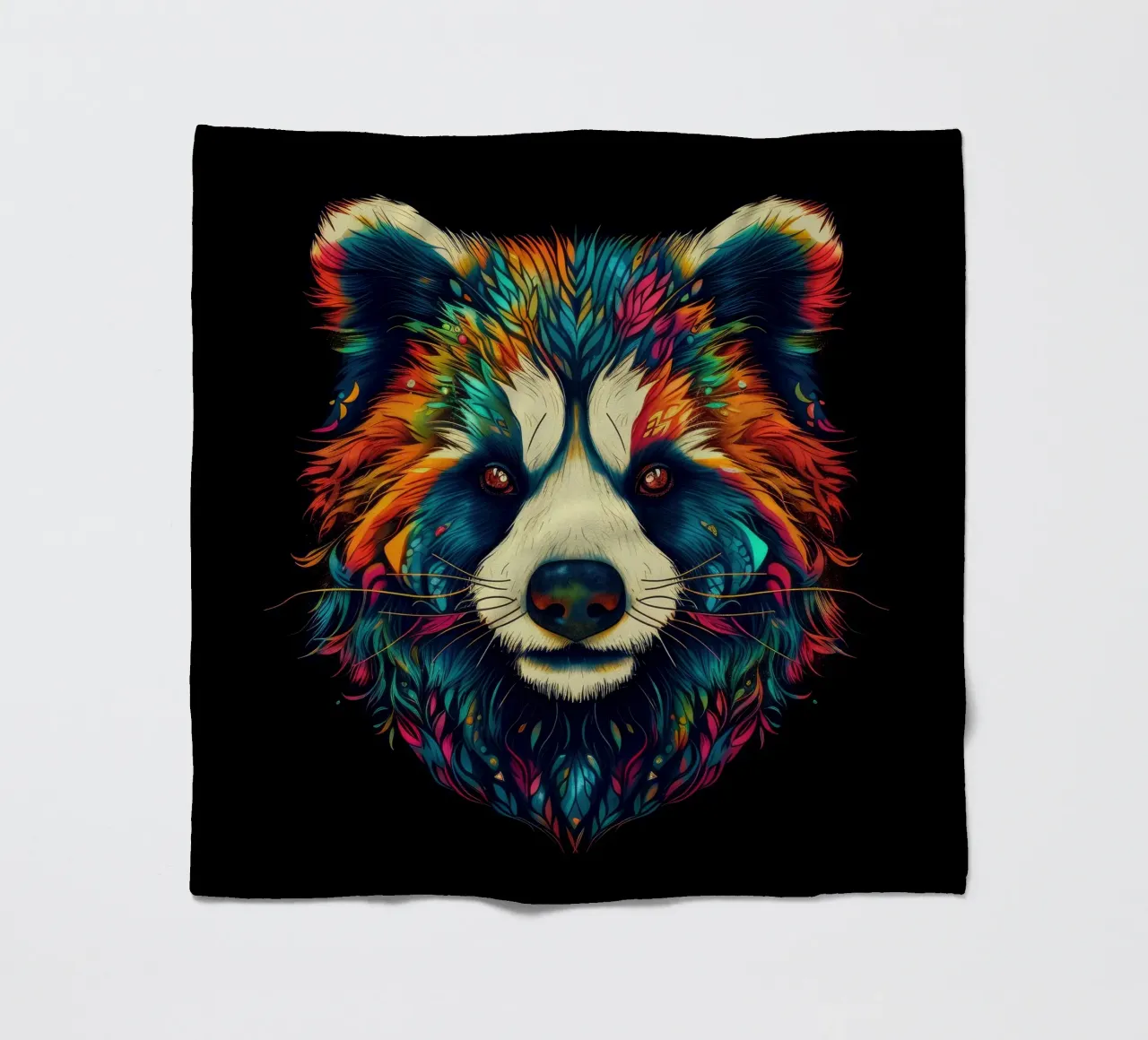Tatoo Panda coperta in pile da Animal Portraits