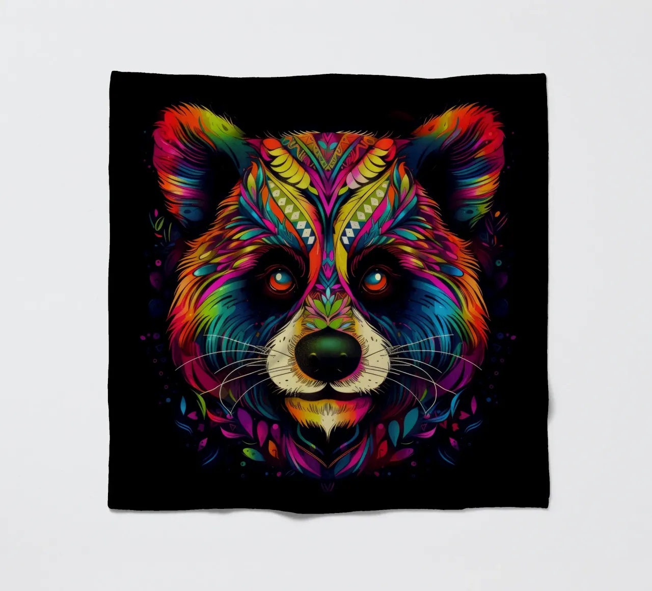 Tatoo Panda coperta in pile da Animal Portraits