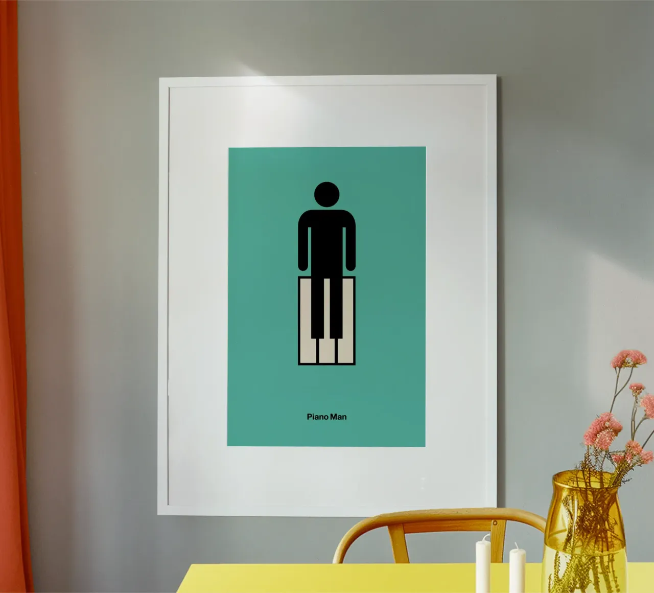 Piano Man carta hahnemühle da Viktor Hertz