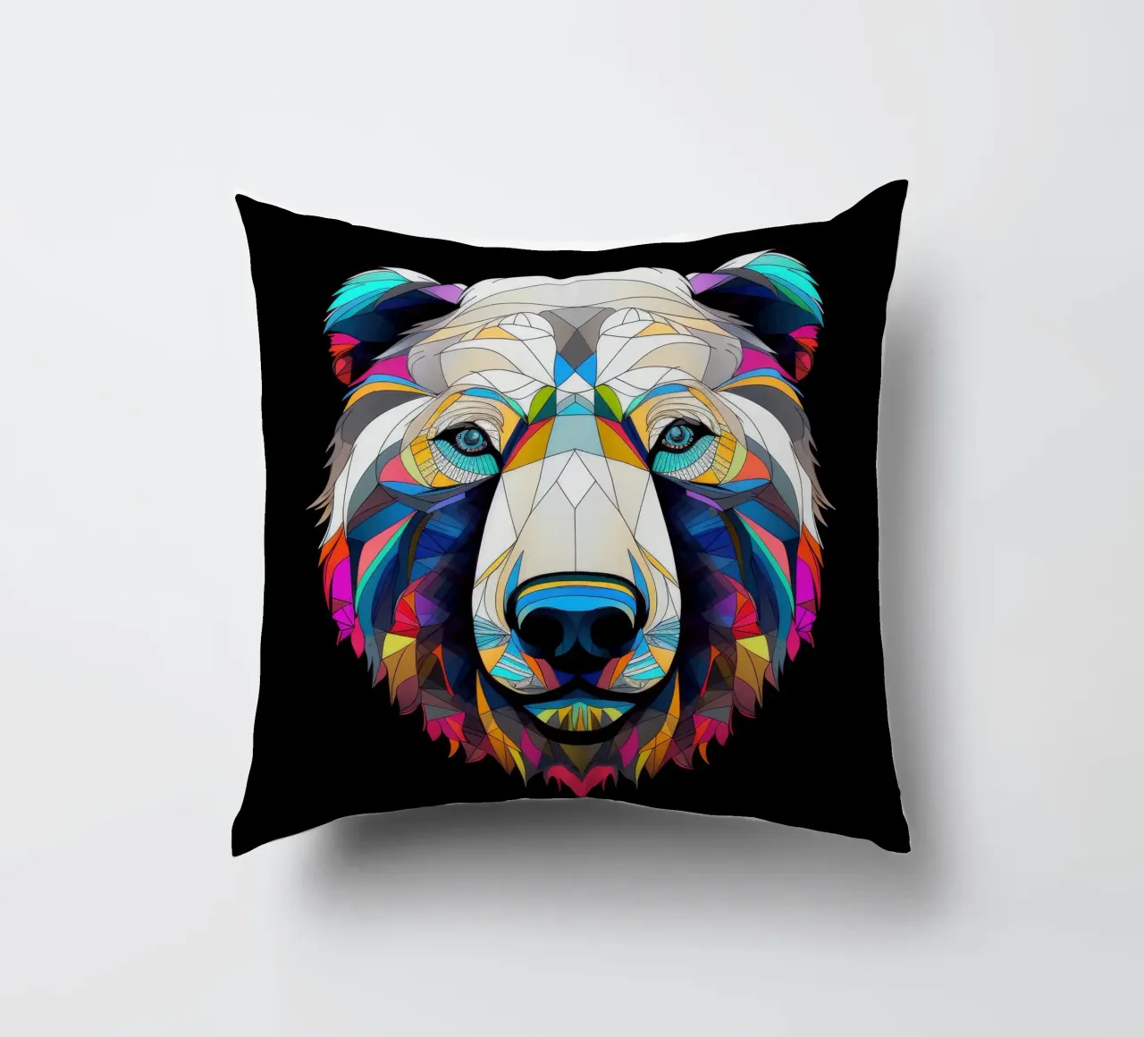 Orso polare tatoo cuscino da Animal Portraits