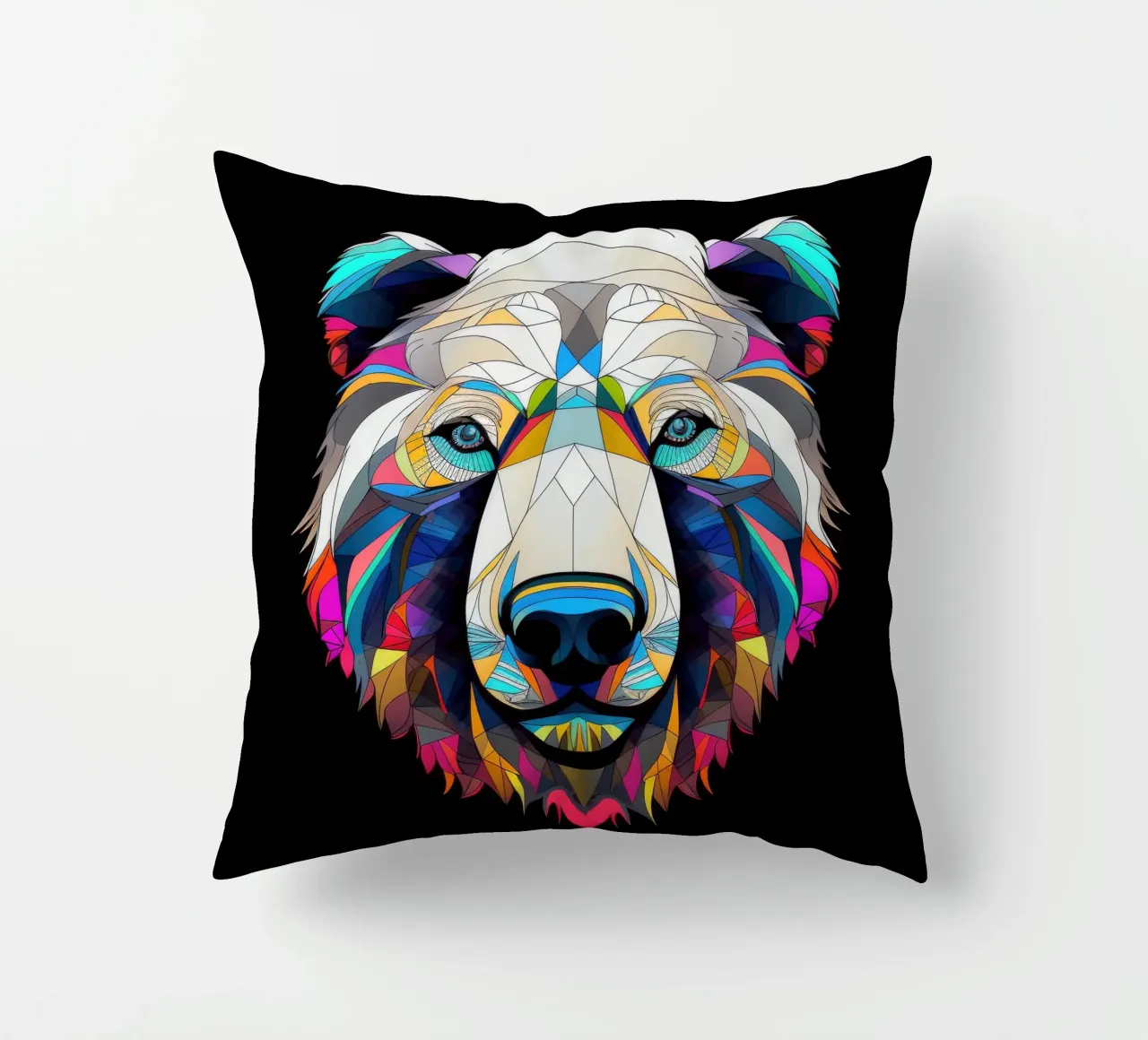 Orso polare tatoo cuscino da Animal Portraits
