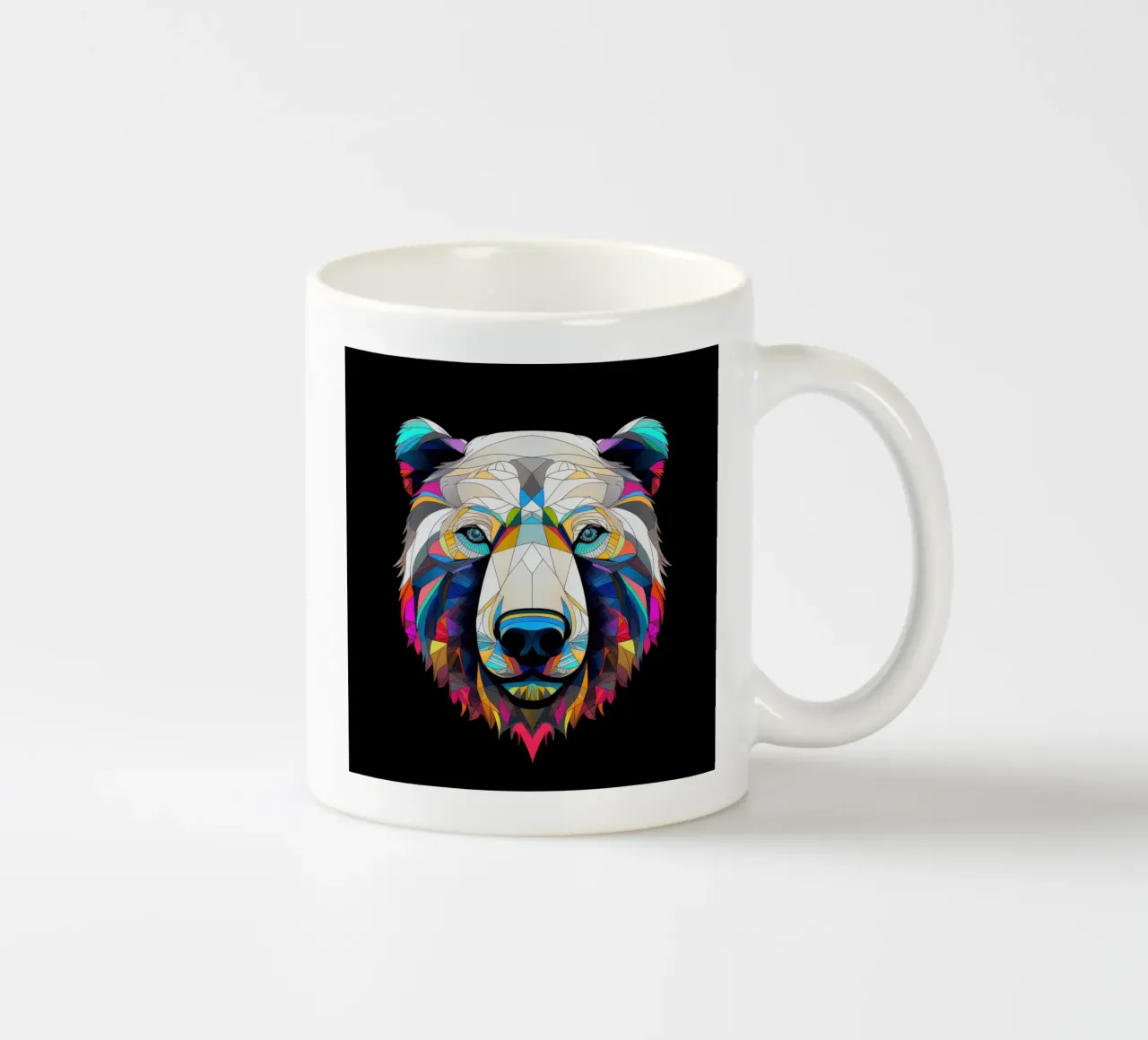 Orso polare tatoo tazza in ceramica da Animal Portraits