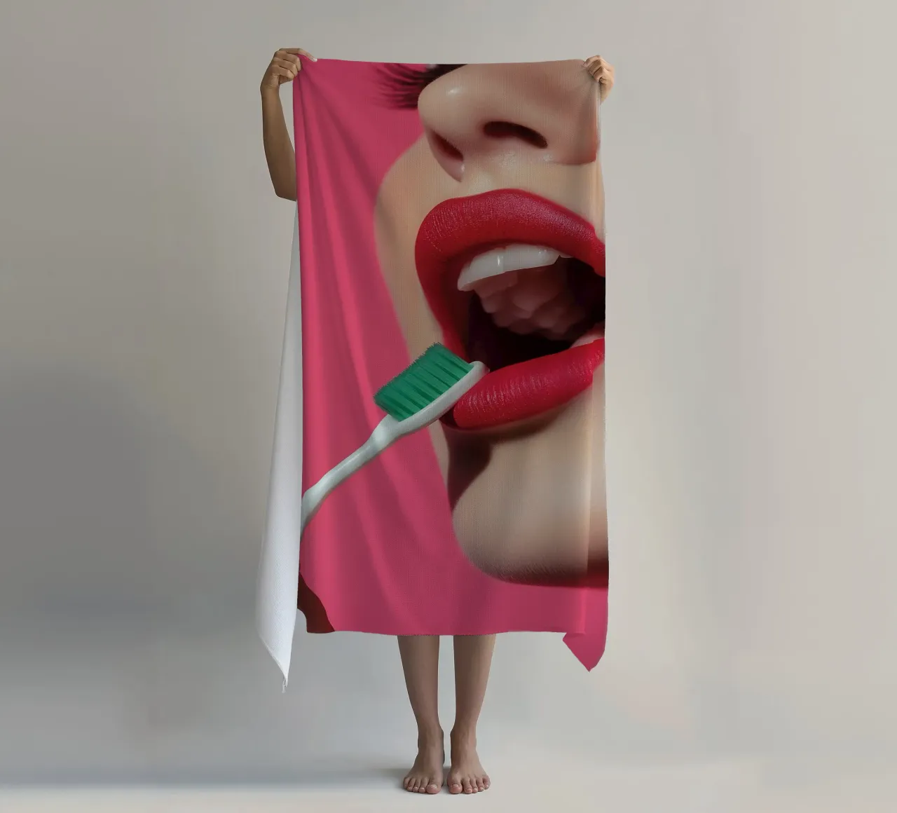 Dentist series - a toothbrush telo mare da Synthaira