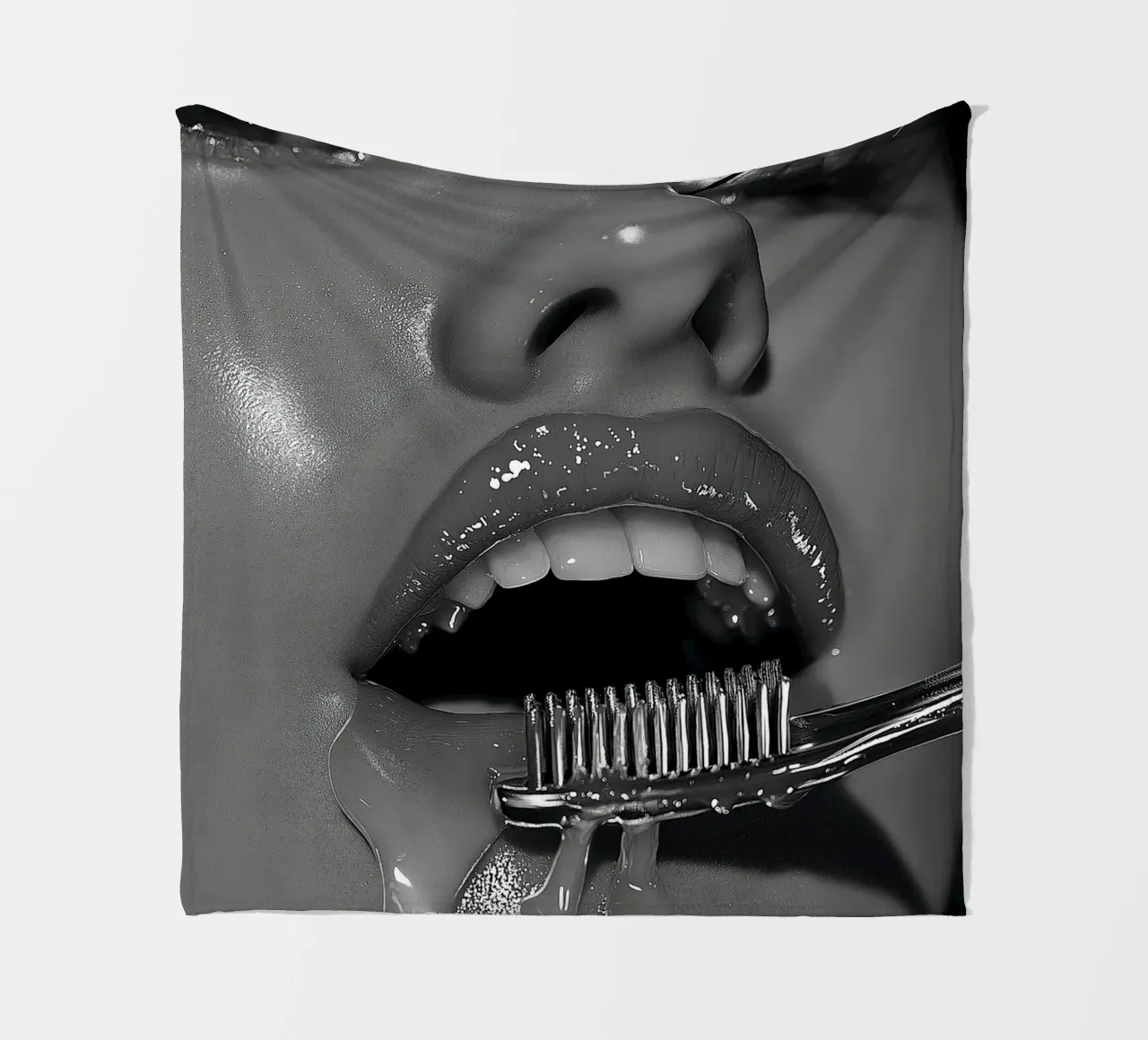 Dentist series - a toothbrush coperta in pile da Synthaira