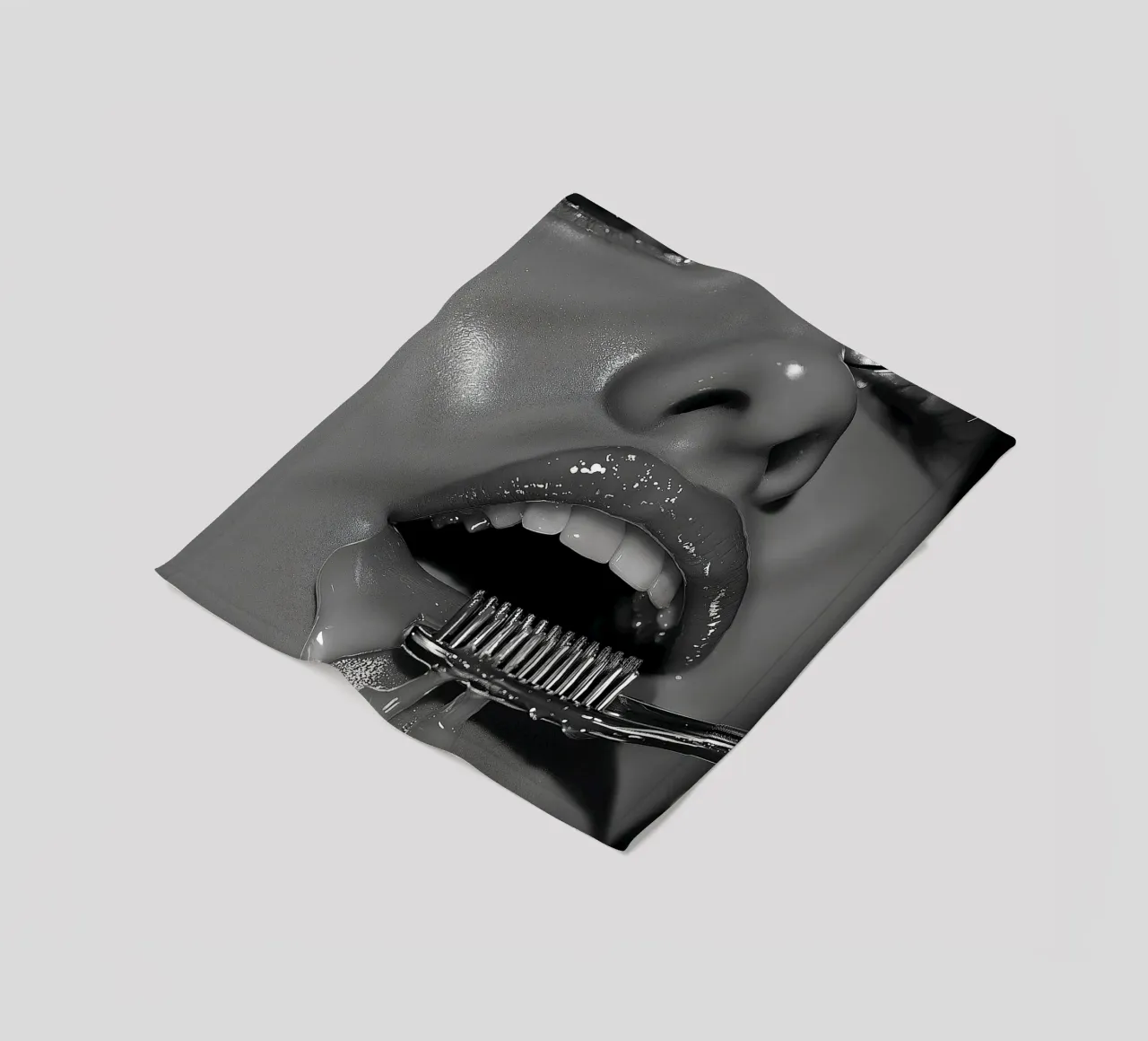 Dentist series - a toothbrush coperta in pile da Synthaira