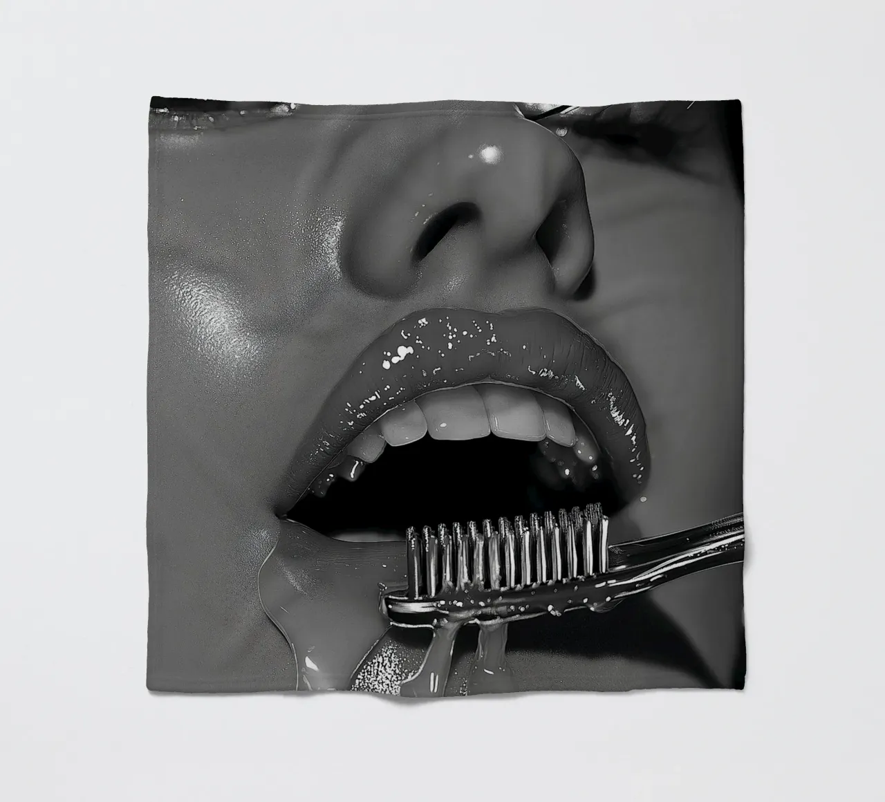 Dentist series - a toothbrush coperta in pile da Synthaira