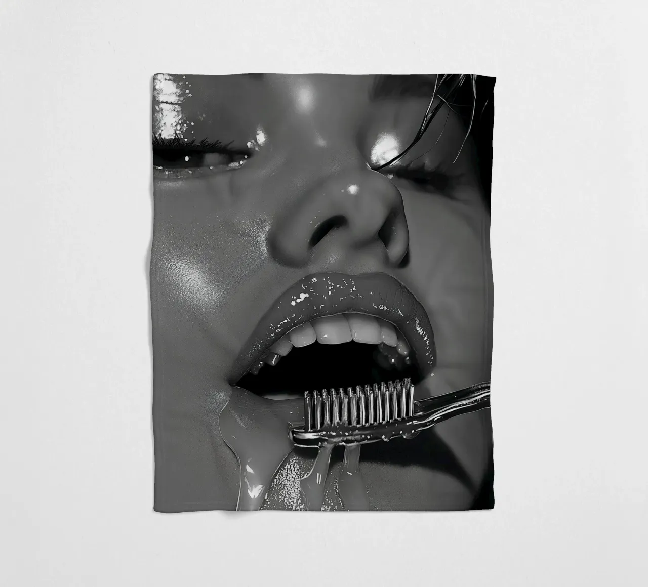 Dentist series - a toothbrush coperta in pile da Synthaira