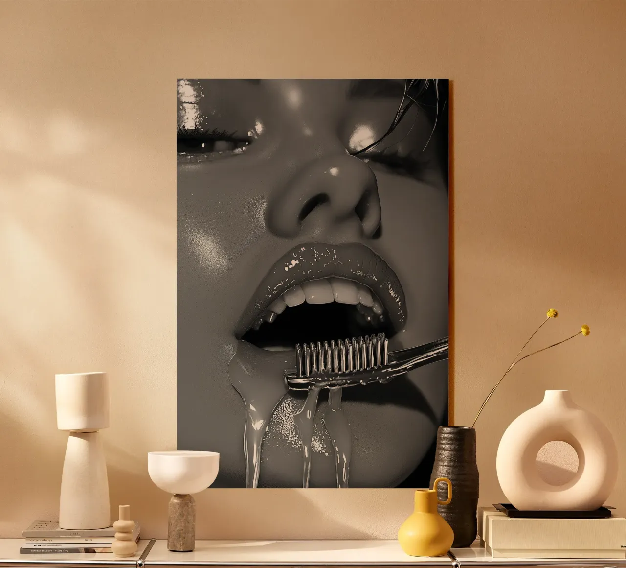 Dentist series - a toothbrush plexiglass da Synthaira