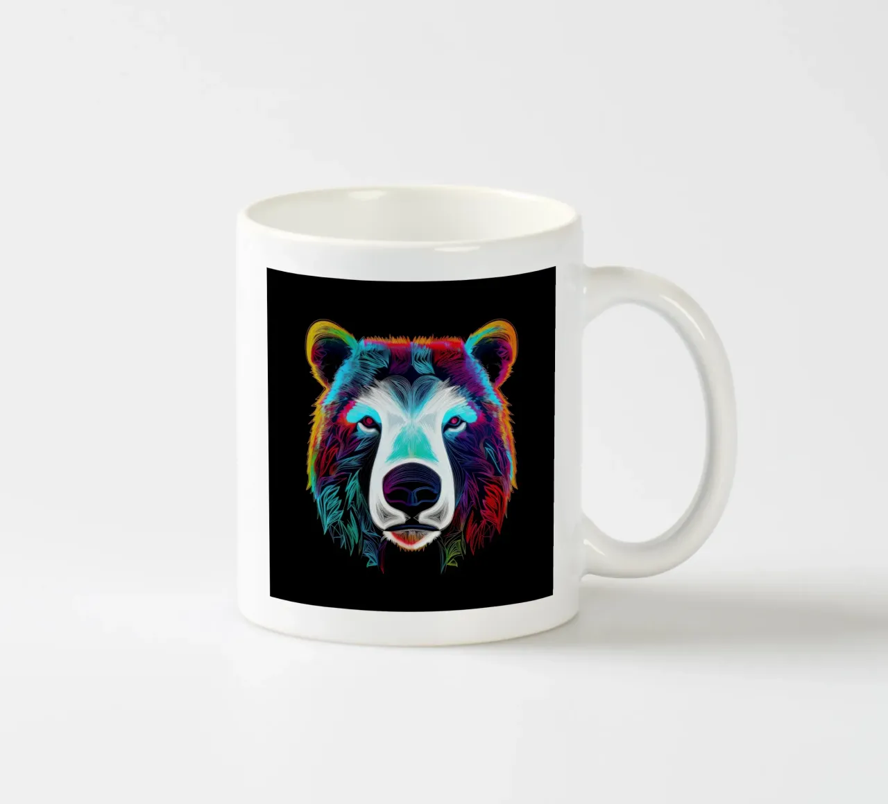 Orso polare tatoo tazza in ceramica da Animal Portraits