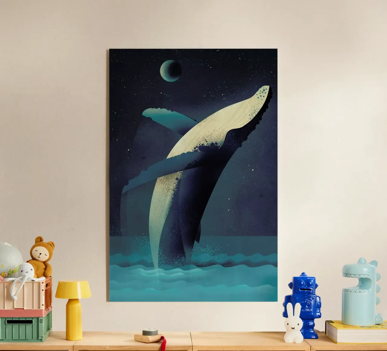 Humpback Whale plexiglass da Dieter Braun