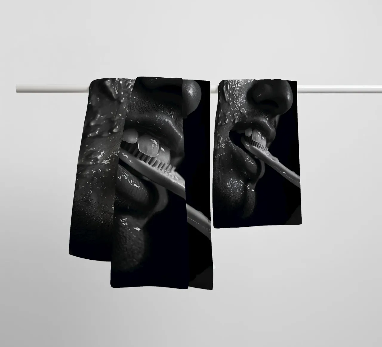 Brush your teeth asciugamano da bagno da Synthaira