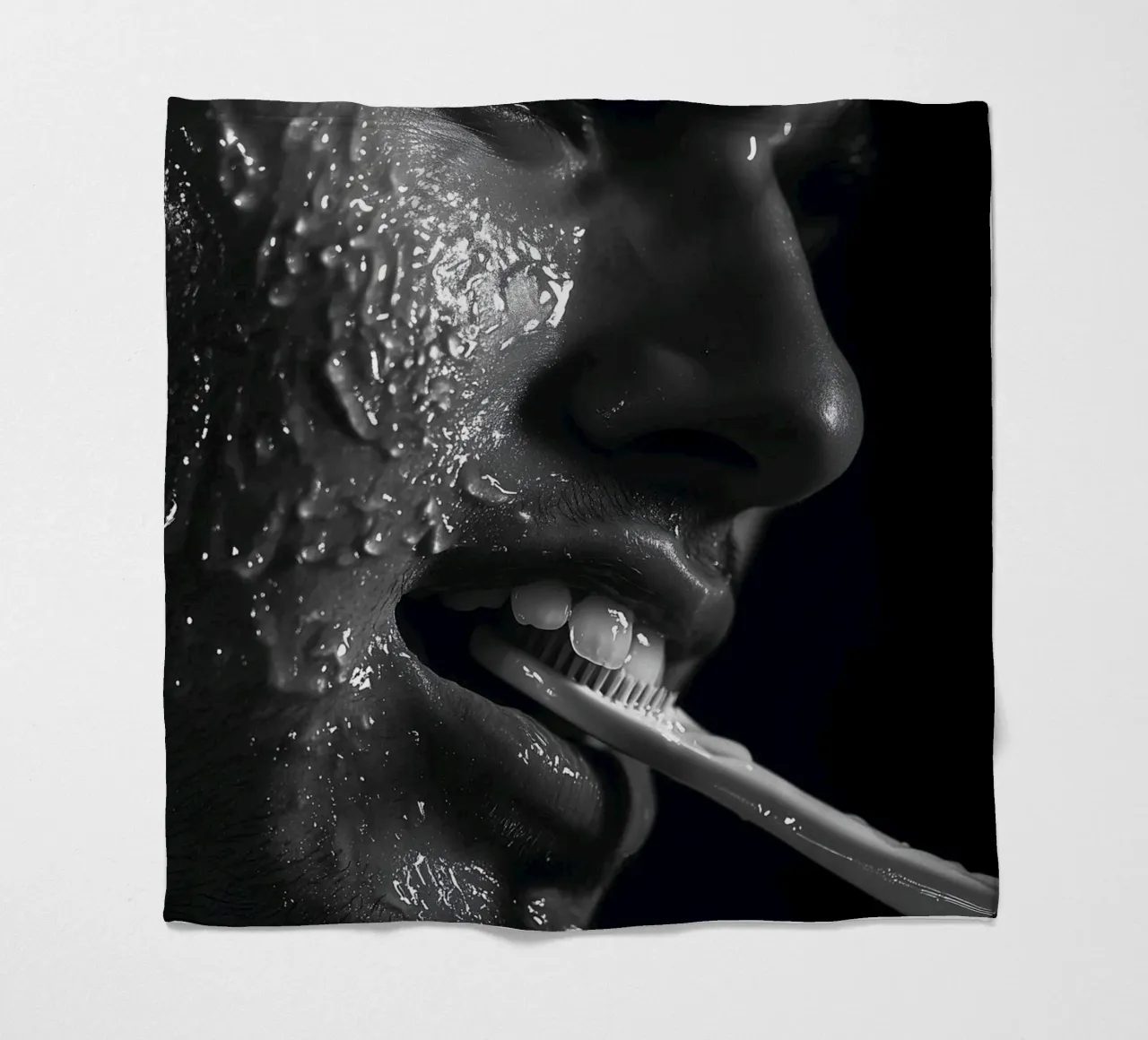 Brush your teeth coperta in pile da Synthaira