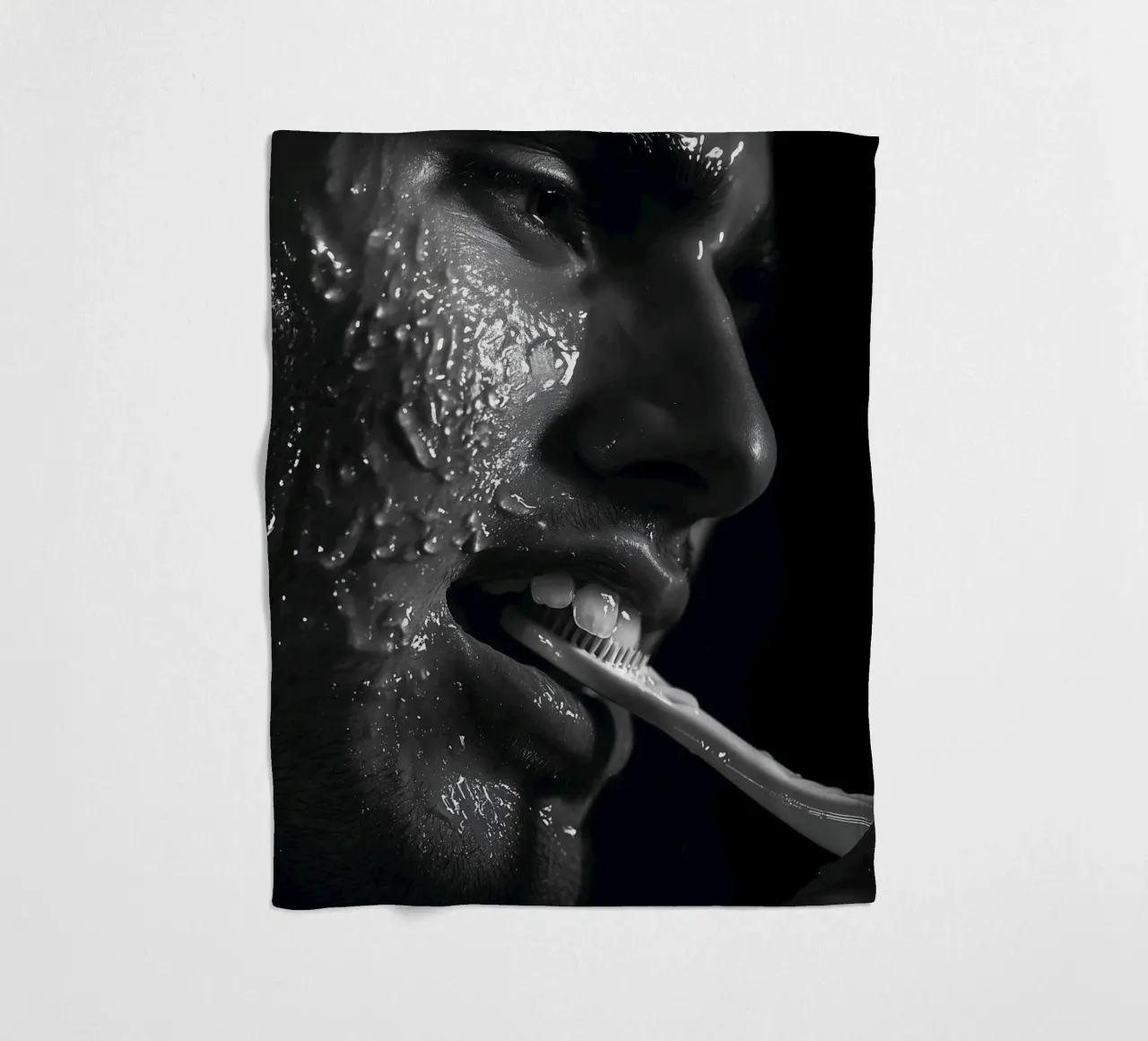 Brush your teeth coperta in pile da Synthaira